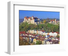 Village Burghausen, Germany-Walter Geiersperger-Framed Photographic Print