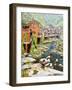 Village by the River, 1992-Komi Chen-Framed Giclee Print