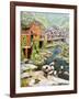 Village by the River, 1992-Komi Chen-Framed Giclee Print