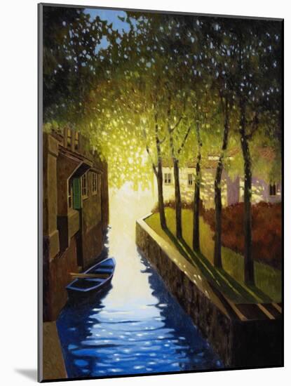 Village Canal, Annecy-Max Hayslette-Mounted Giclee Print