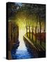 Village Canal, Annecy-Max Hayslette-Stretched Canvas