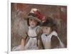 Village Children, 1890-John Singer Sargent-Framed Giclee Print