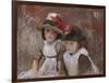 Village Children, 1890-John Singer Sargent-Framed Giclee Print