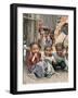 Village Children in Bati, Northern Highlands, Ethiopia, Africa-Tony Waltham-Framed Photographic Print