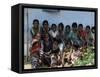 Village Children, Sri Lanka-Yadid Levy-Framed Stretched Canvas