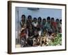 Village Children, Sri Lanka-Yadid Levy-Framed Photographic Print