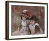 Village Children-John Singer Sargent-Framed Art Print