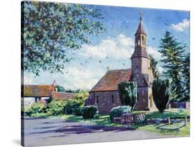 Village Church-Tilly Willis-Stretched Canvas