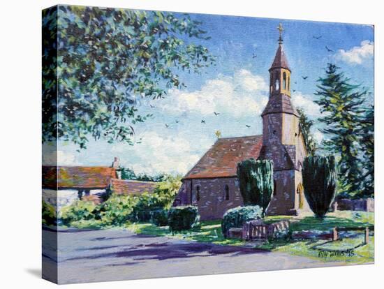 Village Church-Tilly Willis-Stretched Canvas