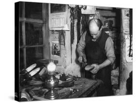 Village Cobbler 1937-null-Stretched Canvas