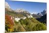 Village Colle San Lucia in Val Fiorentina. Dolomites, Italy-Martin Zwick-Mounted Photographic Print