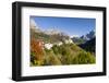 Village Colle San Lucia in Val Fiorentina. Dolomites, Italy-Martin Zwick-Framed Photographic Print