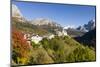 Village Colle San Lucia in Val Fiorentina. Dolomites, Italy-Martin Zwick-Mounted Photographic Print