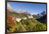 Village Colle San Lucia in Val Fiorentina. Dolomites, Italy-Martin Zwick-Framed Photographic Print