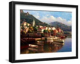 Village Cove-Catano-Framed Art Print