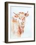 Village Cow-Aimee Del Valle-Framed Art Print