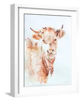 Village Cow-Aimee Del Valle-Framed Art Print