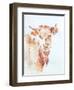 Village Cow-Aimee Del Valle-Framed Art Print