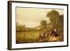 Village Cricket-John Ritchie-Framed Giclee Print