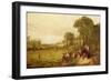 Village Cricket-John Ritchie-Framed Giclee Print