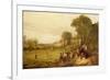 Village Cricket-John Ritchie-Framed Giclee Print