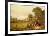 Village Cricket-John Ritchie-Framed Giclee Print