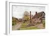 Village Cross, Ashton-Under-Hill, Gloucester-Alfred Robert Quinton-Framed Giclee Print