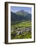 Village D'Aucun and Arrens-Marsous, Hautes-Pyrenees, Midi-Pyrenees, France-Doug Pearson-Framed Photographic Print