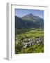 Village D'Aucun and Arrens-Marsous, Hautes-Pyrenees, Midi-Pyrenees, France-Doug Pearson-Framed Photographic Print