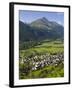 Village D'Aucun and Arrens-Marsous, Hautes-Pyrenees, Midi-Pyrenees, France-Doug Pearson-Framed Photographic Print