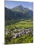 Village D'Aucun and Arrens-Marsous, Hautes-Pyrenees, Midi-Pyrenees, France-Doug Pearson-Mounted Photographic Print