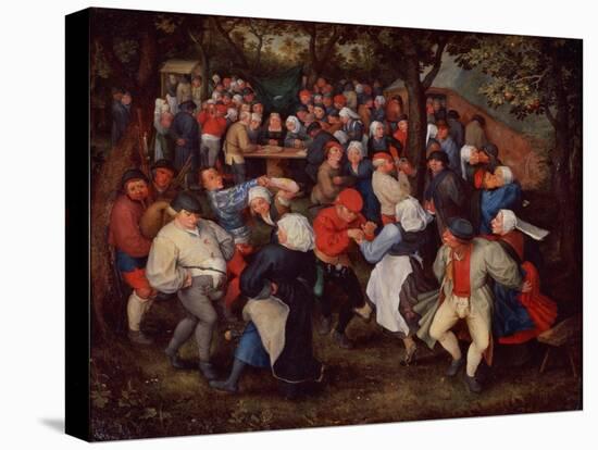 Village Dance-Jan Brueghel the Younger-Stretched Canvas