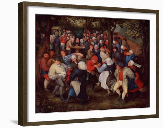 Village Dance-Jan Brueghel the Younger-Framed Giclee Print