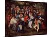Village Dance-Jan Brueghel the Younger-Mounted Giclee Print