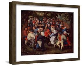 Village Dance-Jan Brueghel the Younger-Framed Giclee Print