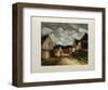 Village de la Sarthe, 1953-Maurice De Vlaminck-Framed Collectable Print