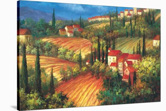 Village de Vinci-Per Mattin-Stretched Canvas