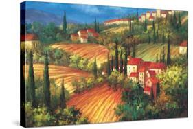 Village de Vinci-Per Mattin-Stretched Canvas