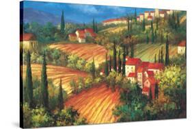 Village de Vinci-Per Mattin-Stretched Canvas