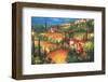 Village de Vinci-Per Mattin-Framed Art Print