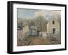 Village de Voisins (Yvelines)-Alfred Sisley-Framed Giclee Print