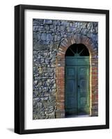 Village Door, Cinque Terre, Italy-Marilyn Parver-Framed Photographic Print