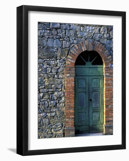 Village Door, Cinque Terre, Italy-Marilyn Parver-Framed Photographic Print