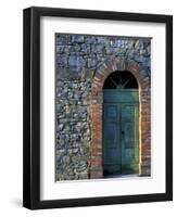 Village Door, Cinque Terre, Italy-Marilyn Parver-Framed Photographic Print