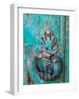 Village Door, Turkey-Joe Restuccia III-Framed Photographic Print