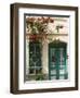 Village Doorway, Agiasos, Lesvos, Mytilini, Aegean Islands, Greece-Walter Bibikow-Framed Photographic Print