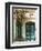 Village Doorway, Agiasos, Lesvos, Mytilini, Aegean Islands, Greece-Walter Bibikow-Framed Photographic Print