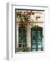 Village Doorway, Agiasos, Lesvos, Mytilini, Aegean Islands, Greece-Walter Bibikow-Framed Photographic Print