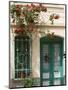 Village Doorway, Agiasos, Lesvos, Mytilini, Aegean Islands, Greece-Walter Bibikow-Mounted Photographic Print