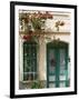 Village Doorway, Agiasos, Lesvos, Mytilini, Aegean Islands, Greece-Walter Bibikow-Framed Photographic Print